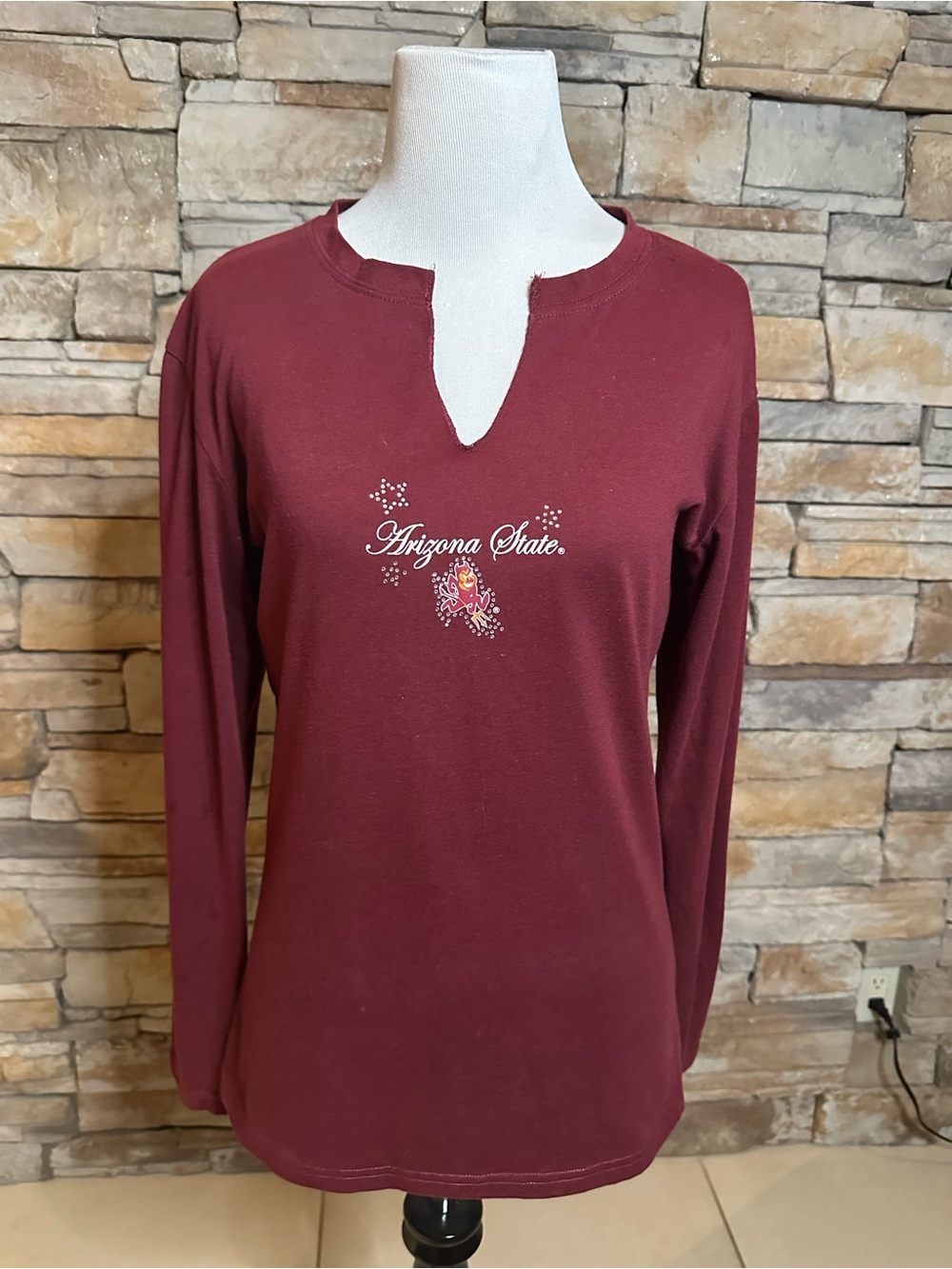 ASU Arizona State Sun Devils Embellished Tee